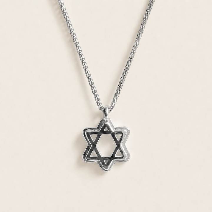 שרשרת תמר- מגן דוד, זהב 14 קראט