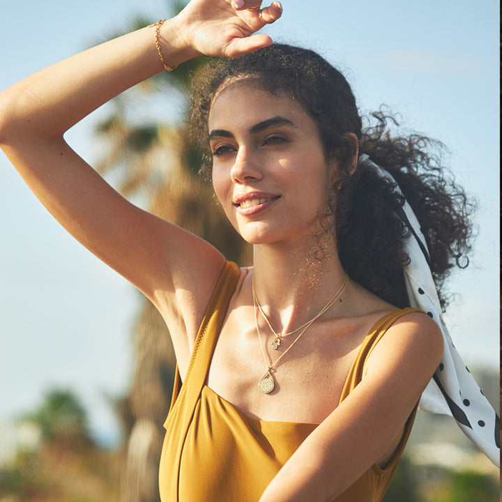 שרשרת סבתא מלכה, זהב 14 קראט